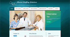 Desktop Screenshot of dentalstaffingsolutions.com